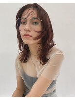 プロス(Pros)&nbsp;表参道/ブリーチなし／レイヤーカット/ヘアセット