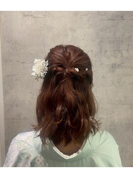 アトリエ木下 日吉店 ハーフアップ（波ウェーブ）