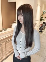 ヘアースタジオ エフ(Hair studio f)&nbsp;透明感カラー/グレージュ/艶髪