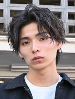 テン 心斎橋(tenn.)&nbsp;フェザーショートフェザーパーマニュアンスパーマショートヘア
