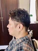 グレイスフルバーバーロンドン 大宮店(Graceful Barber London)&nbsp;【40代 男性】ツーブロックパーマカラー