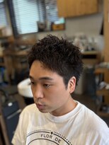 ワズ(W@Z) ピンパーマ × スパイキーショート