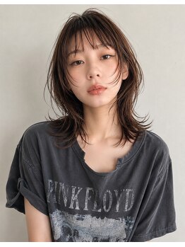 フェリアあべの(FERIA)の写真/あべのHoop徒歩1分♪ブリーチなしの自然な色味とブリーチによるダブルカラーで心躍るような旬のスタイルを