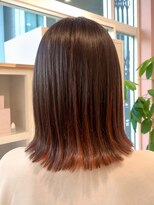 アズールサン 草加西口店(azule-sun)&nbsp;インナーカラー,ビビットオレンジ,秋カラー【草加】