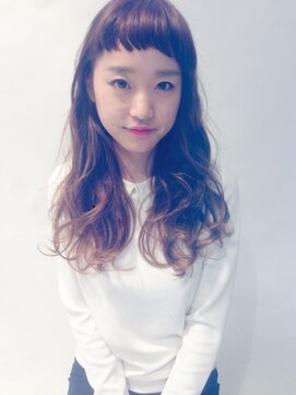 ふんわりロングスタイル