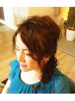 ハイジ(hairsalon Hyge)&nbsp;結婚式お呼ばれアレンジ