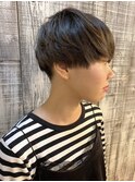 丸みショートマッシュ