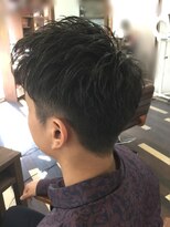 マブヘアーアンドメーク(mab hair&make) アップバング×刈り上げ