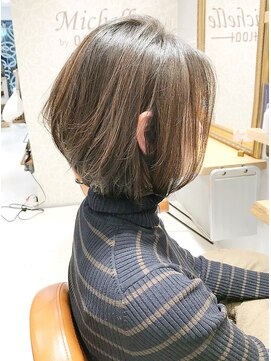 ミッシェル アフロート(michelle afloat) 髪質改善トップふんわり動き簡単まとまるツヤカラーカーブカット