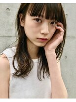 男女ともに好感度抜群！スタイリングのいらないミディアム★小顔