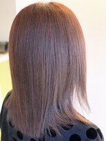 アークスヘアー&nbsp;ピンクべージュスタイリング楽♪モテ愛されストレート♪