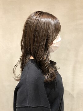 シェノン 梅田(CHAINON) 透明感ベージュカラー×顔周りレイヤーカット