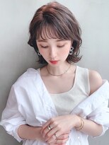 アイティーバイアルバム 藤沢店(IT by ALBUM)&nbsp;ナチュラルミディアム_カーキグレージュマッシュショート_28047