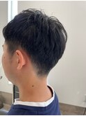 ワックスなし爽やかショート刈り上げ