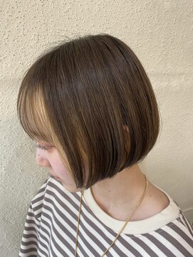 ボアップ 新居浜店(boappu) #ショートボブ #ボブ #ショート #切りっぱなし #新居浜