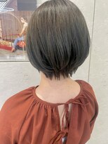 ロンドプランタン 恵比寿(Lond Printemps)&nbsp;丸みショート/アースカラー/オリーブグレー/似合わせカット