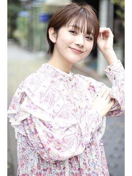 リノ 吉祥寺(Lino kichijoji) 【Lino 林】大人かわいいナチュラルマッシュ　ショコラベージュ