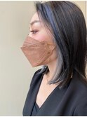 インナーカラーデザイン グレイアッシュ