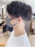 ニュアンスパーマ×ツイストスパイラルパーマ[メンズ]
