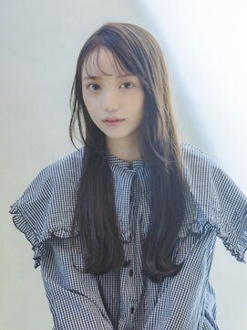 カナン 銀座(CANAAN) 前髪イメチェン 暗髪カジュアルハッシュカット