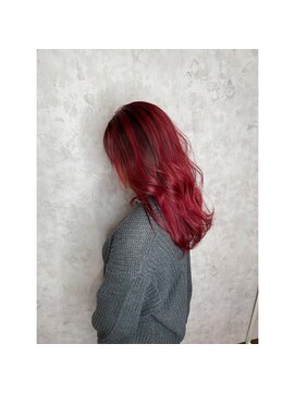 ビヨンド リンク(BEYOND L'INK) ワインレッドバレイヤージュ