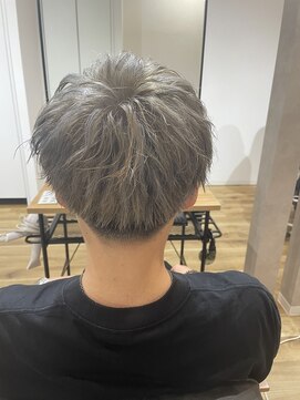 アフィネ ヘアライフデザイン(Affiner HAIR LIFE DESIGN) メンズツイスパ~ホワイトベージュ~