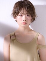 ナチュラルマッシュショートボブ姫カットシアーカラーセミディ