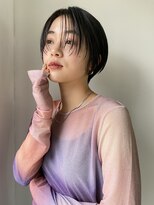 【表参道sheta小林】10代20代30代黒髪ハンサムショート