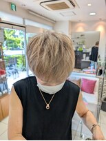 バンブーヘアクラブ 常盤平店 ハイトーン×ショートレイヤー