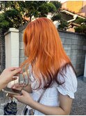 オレンジカラー・ポイントカラー・エンドカラー