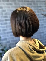サロンドクロエ(Salon de Chloe)&nbsp;ショートボブ××丸みショートカット××ショコラブラウン色