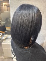 キャラ シャローネ 池袋(Chara Chalone)&nbsp;ボブ/ブルーブラック/水光肌カラー/洗練カラー/【たいし指名】