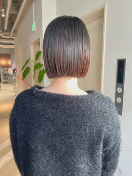 クリアオブヘアー リット(CLEAR of hair LiT) 切りっぱなしボブ