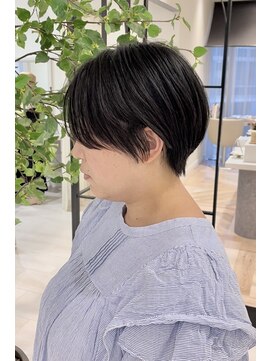 ヨール(YOL) 大人可愛いショート/小顔/ハイライト/白髪ぼかし/30代/40代