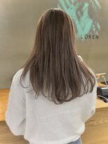 ローレン(LOREN)&nbsp;イメチェン/ホワイトブロンド/外ハネボブ/ワイドバング/栄/久屋