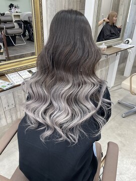 ディーエヌエー バイ エゴル(DiNA by ENGOL) シルバーグラデーション