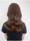 ミディアムくびれヘア顔周りレイヤー_ba532691
