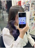 にじさんじ/ルンルン/パープルインナーカラー
