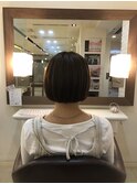 韓国 ボブ 前下がりボブ 成城