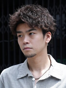 フィフスパーク(fifth PARK) 渋谷スパイキーショートツイストスパイラルパーマアップバング