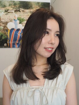 ビュートリアム 鎌倉小町(BEAUTRIUM) レイヤーカット/透明感カラー/BEAUTRIUM鎌倉 カギワダ