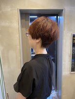 フレーム なんば店(FRAME) ▽ショート×チェリーレッド