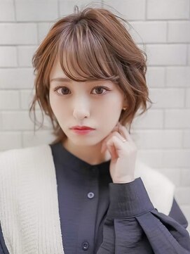 ギークス(GEEKS) 【GEEKS渋谷】冬カラー/くびれボブ/レイヤーボブ/小顔/20代30代