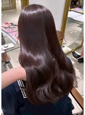 韓国ヘア 2wayバング レイヤーカット くびれヘア 顔周り