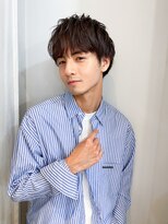 フラッグヘアー 博多駅前店(Flag HAIR) メンズニュアンスパーマ無造作マッシュ