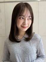 ガーデン 渋谷(GARDEN)&nbsp;小顔に見せるヘア/オリーブグレー/ココアベージュ/レイヤー