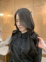 ヘアースペースブルーム プリュス 石橋店(HAIR SPACE BLOOM plus)&nbsp;黒染めしない暗髪/レイヤーカット/艶髪/韓国ヘア