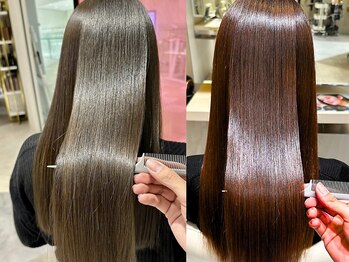 コルソ バイ ケーツー(CORSO by k-two)の写真/技術自慢のK-twoが手掛けるK-two式髪質改善ストレート☆巻けるナチュラルストレートが好評◎<甲子園口>