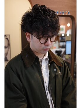 エディ(Edy) メンズカーリーパーマスペインカールケアパーママッシュ外国人風