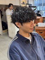 キャンバス バイ ネオリーブ 横浜西口(Canvas by neo.)&nbsp;横浜★マッシュのツイストスパイラルパーマ